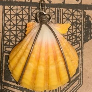 Kauai Sunrise shell pendant